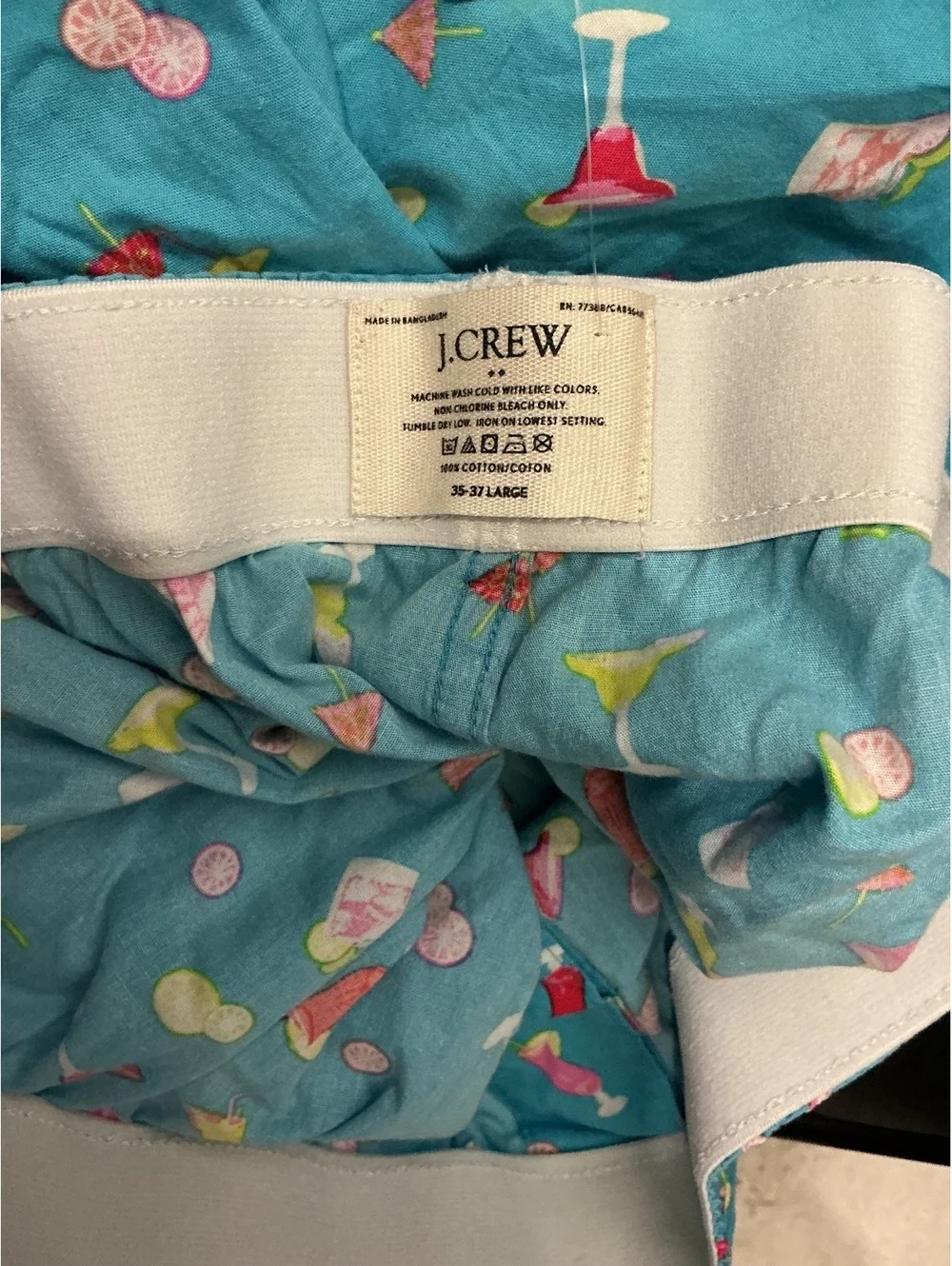 J.Crew Men's Cotton Boxer Shorts Bundle Set | SIZE L